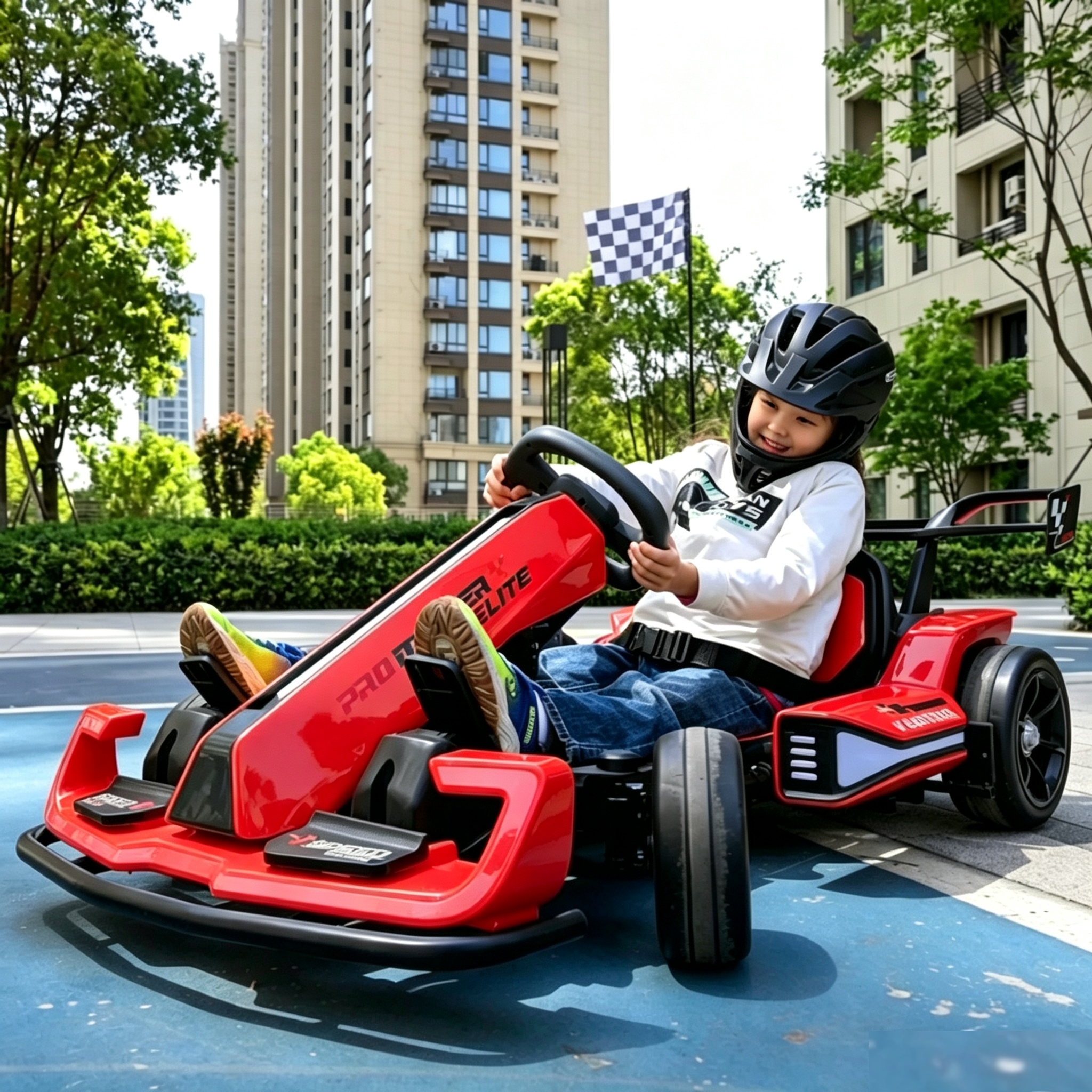 DriftRacer – Adjustable 24V Children’s Drift Go-Kart