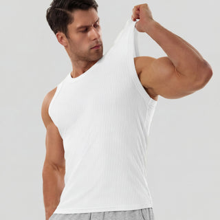 RibFlex – 💝💝 Men's Wide Strap Ribbed Tank Top