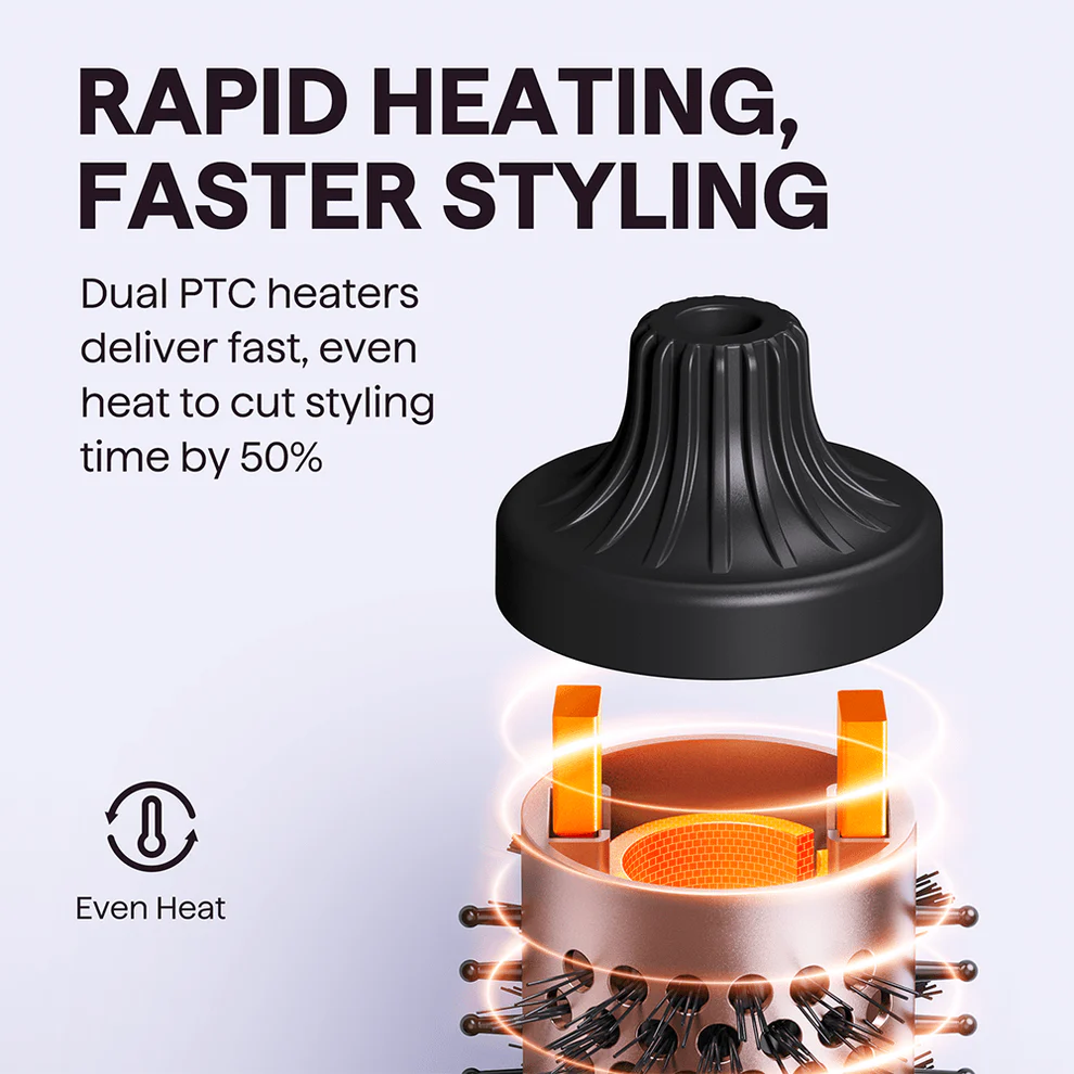 SmoothWave – ⏰💇‍♀️ 2-in-1 Fluffy Hair Styling Comb ✨ Fluffy Volume in Minutes