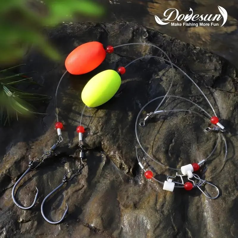⭐🎣 SurfSnare – Pre-Tied Saltwater Fish Finder Surf Fishing Rigs (6 Pack)