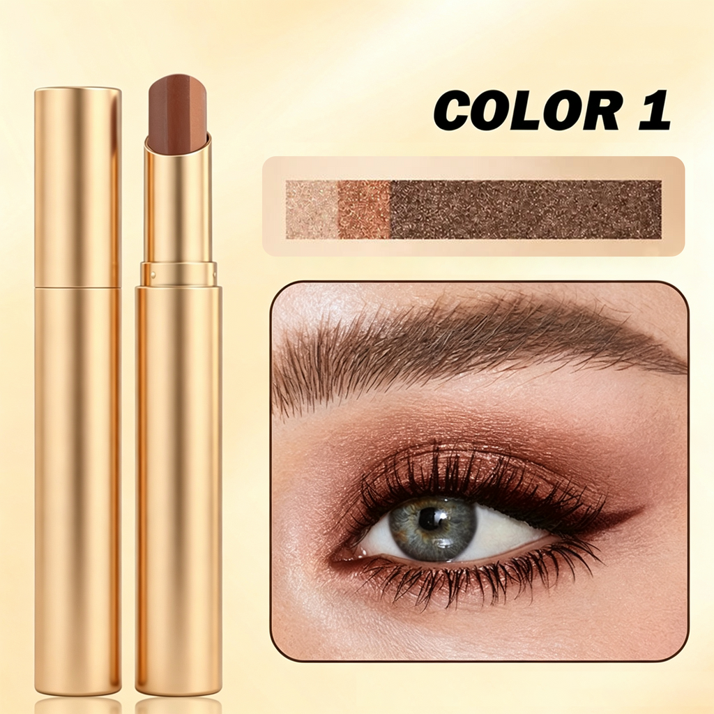 ✨ TrioGlow – 3-in-1 Waterproof Long-Wear Eyeshadow Stick