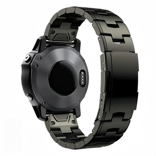 TitanLink – Luxe Titanium Link Band for Garmin QuickFit 22/26mm