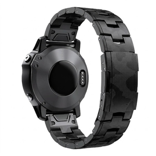 TitanLink – Luxe Titanium Link Band for Garmin QuickFit 22/26mm