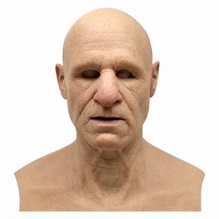 OldSoulMask – Lifelike Full-Head Elderly Character Mask