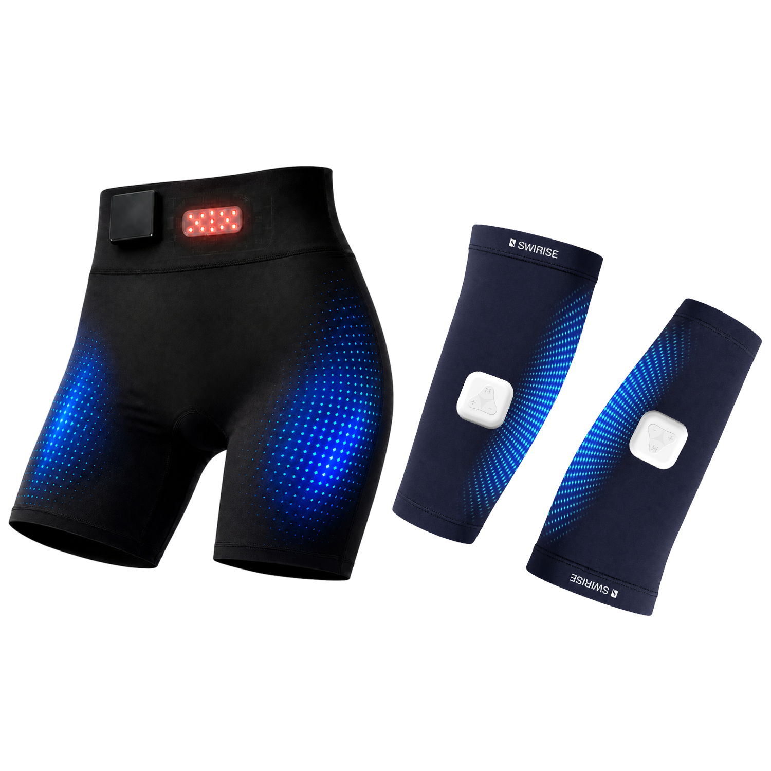 SculptZone – Wireless 4-Zone EMS & Red Light Toning Shorts