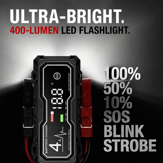 VoltRescue – 🔥⚡ Portable Car Jump Charger for Up to 10.0L Gas & 8.0L Diesel Engines