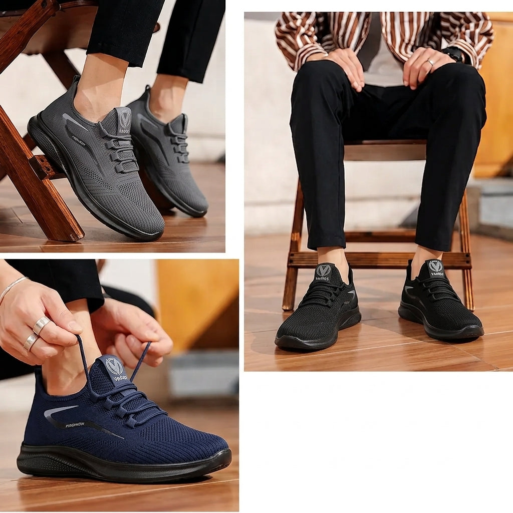 👟KnitEase – 🛒Ultra-Comfortable Lightweight Walking Sneakers