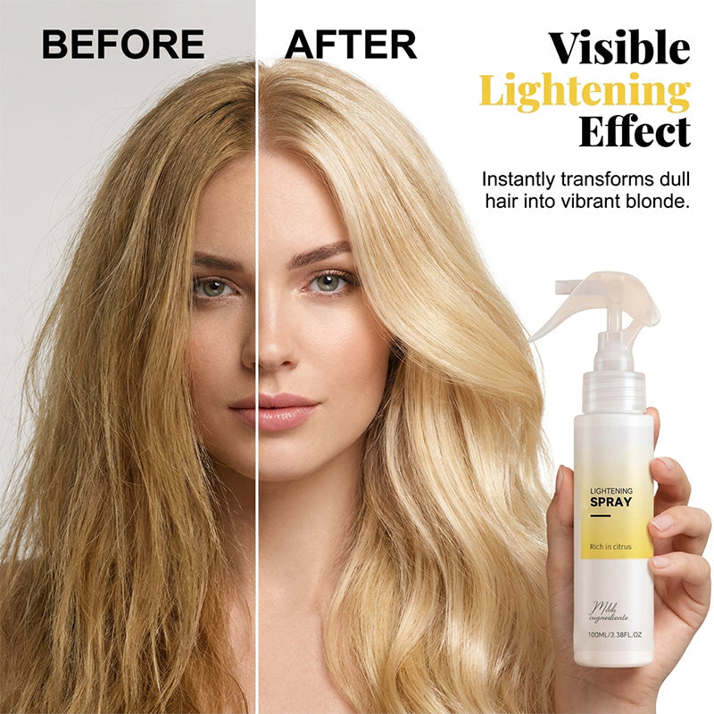 BlondeGlow – Blonde Hair Brightening Shine Spray