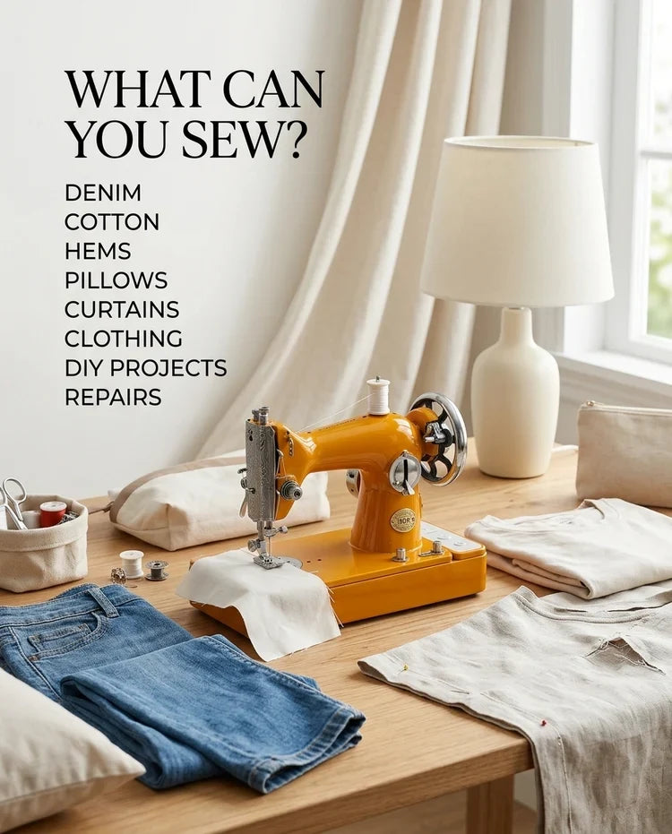 RetroStitch – Portable Mini Sewing Machine