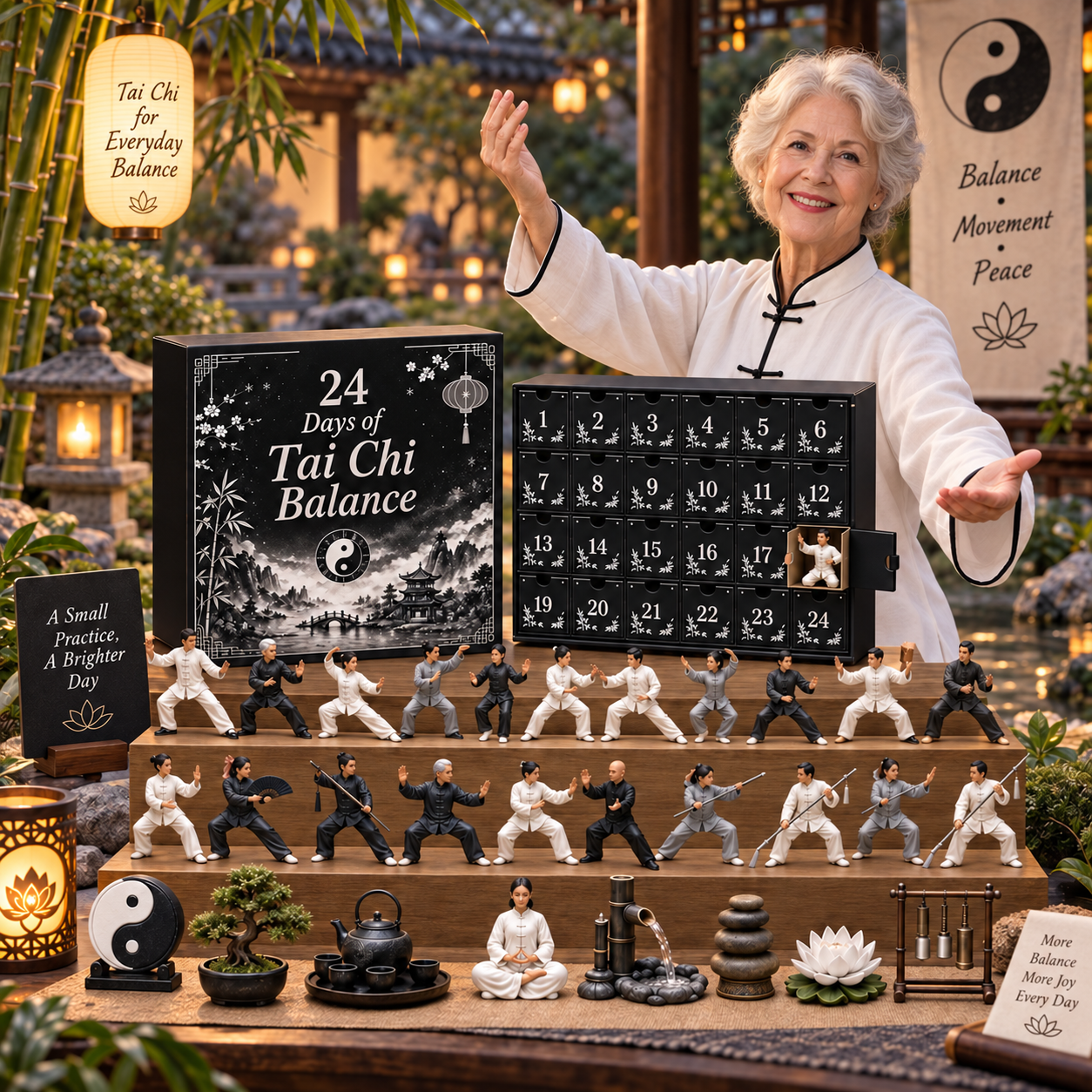 TaiChiBalance – 2026 24-Day Collectible Figure Advent Calendar