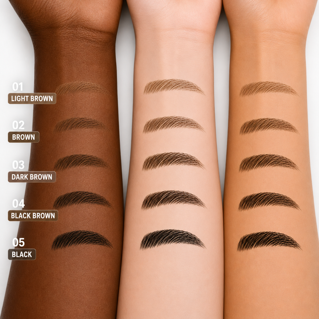 BrowStroke – Waterproof Hair-Like Brush-Tip Brow Pen, Set of 2