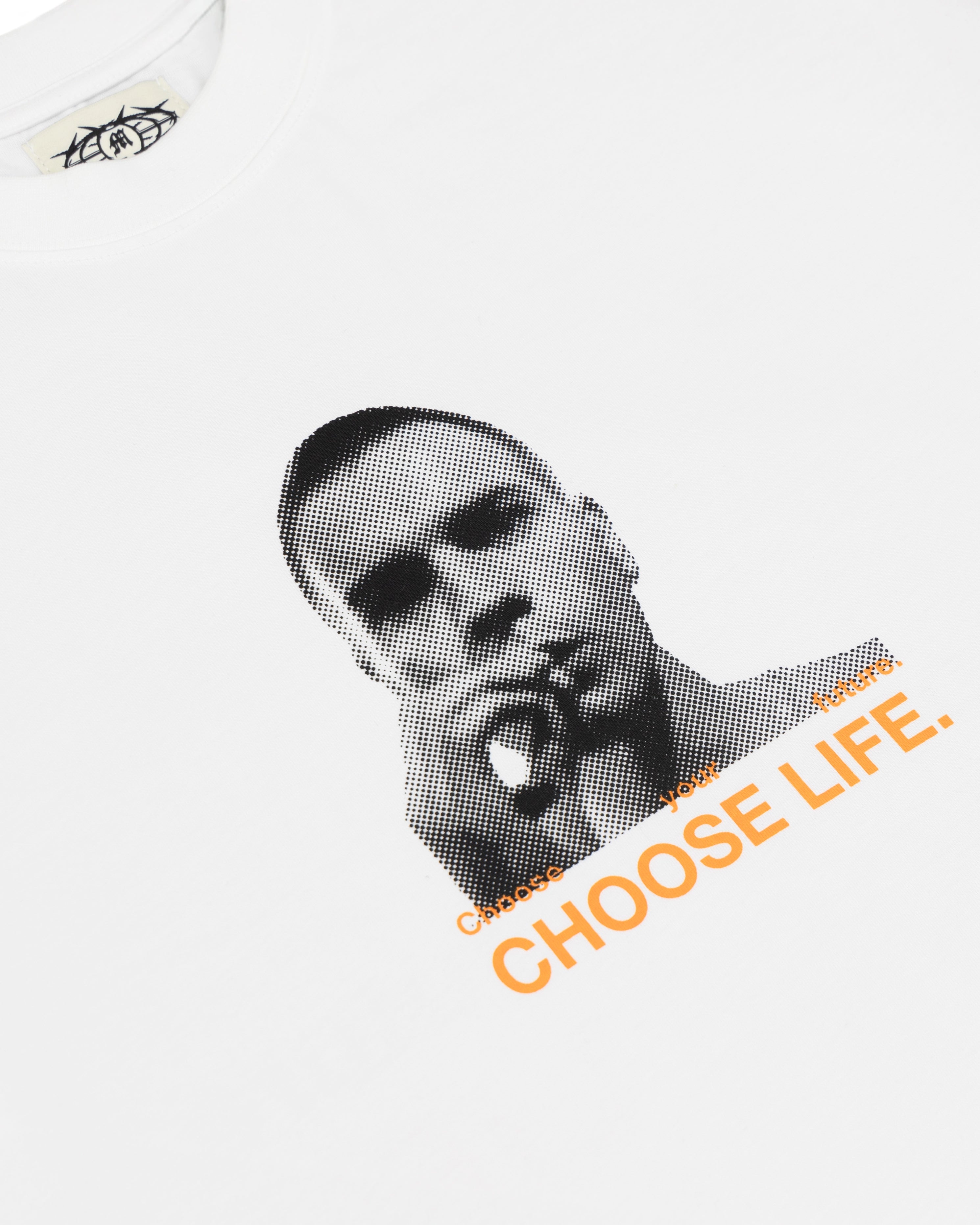 ChooseLife – Trainspotting Heavyweight Boxy Cotton T-Shirt, White