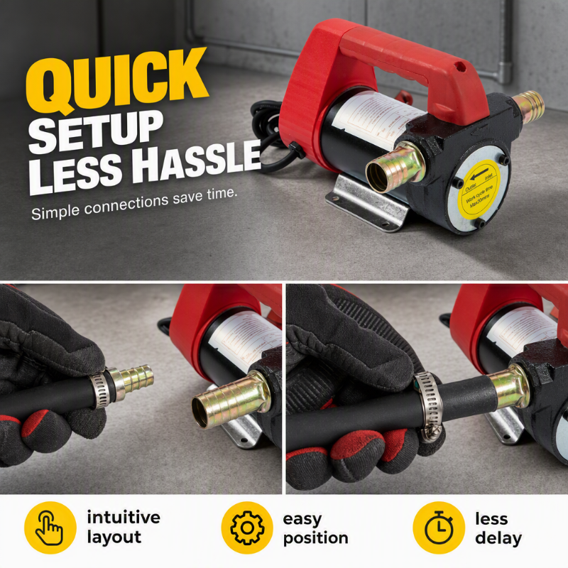 DieselDash – ⛽ 🚜 25 GPM Diesel Transfer Pump to Move Fuel Fast on Farms, Garages & Job Sites ⚡