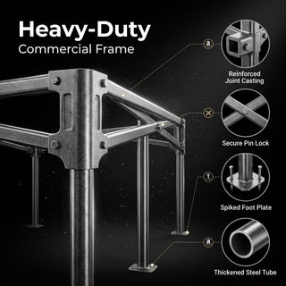 ShadeHaven – Heavy-Duty Pop-Up Canopy Tent with Removable Sidewalls