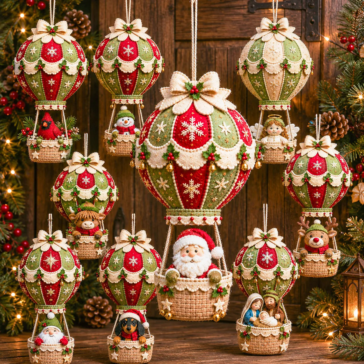 ChristmasFloat – Hot Air Balloon Hanging DIY Kit