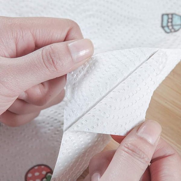 CleanLoop – 50-Sheet Reusable Kitchen Cleaning Towel Roll