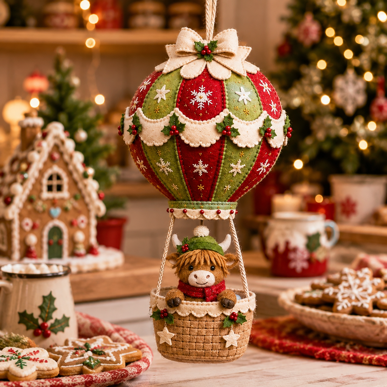 ChristmasFloat – Hot Air Balloon Hanging DIY Kit