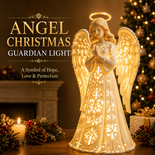 ✨ HaloGlow – Angel Christmas Guardian Light, A Symbol of Hope, Love & Protection