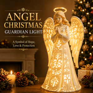 ✨ HaloGlow – Angel Christmas Guardian Light, A Symbol of Hope, Love & Protection