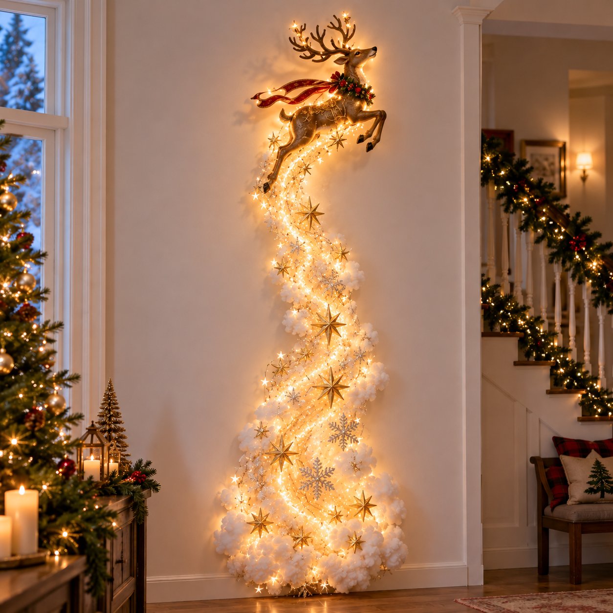 ✨MagicTrail – Christmas Wall Light, A Little Christmas Magic Right on Your Wall✨
