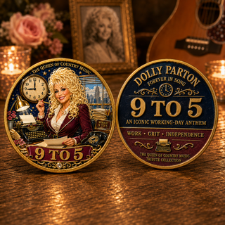 🦋 ForeverInSong – 🎸 Dolly Parton 9-Piece Tribute Coin Collector’s Set