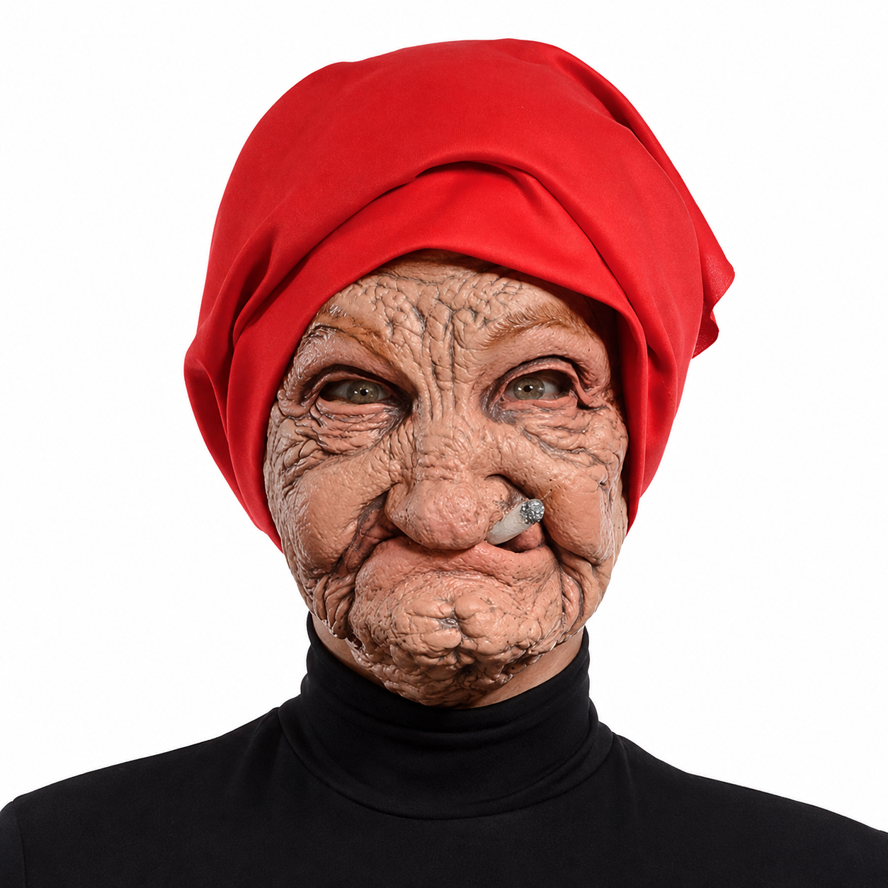 OldSoulMask – Lifelike Full-Head Elderly Character Mask