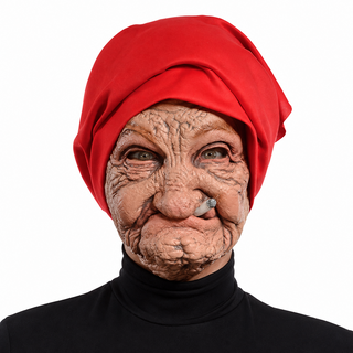 OldSoulMask – Lifelike Full-Head Elderly Character Mask