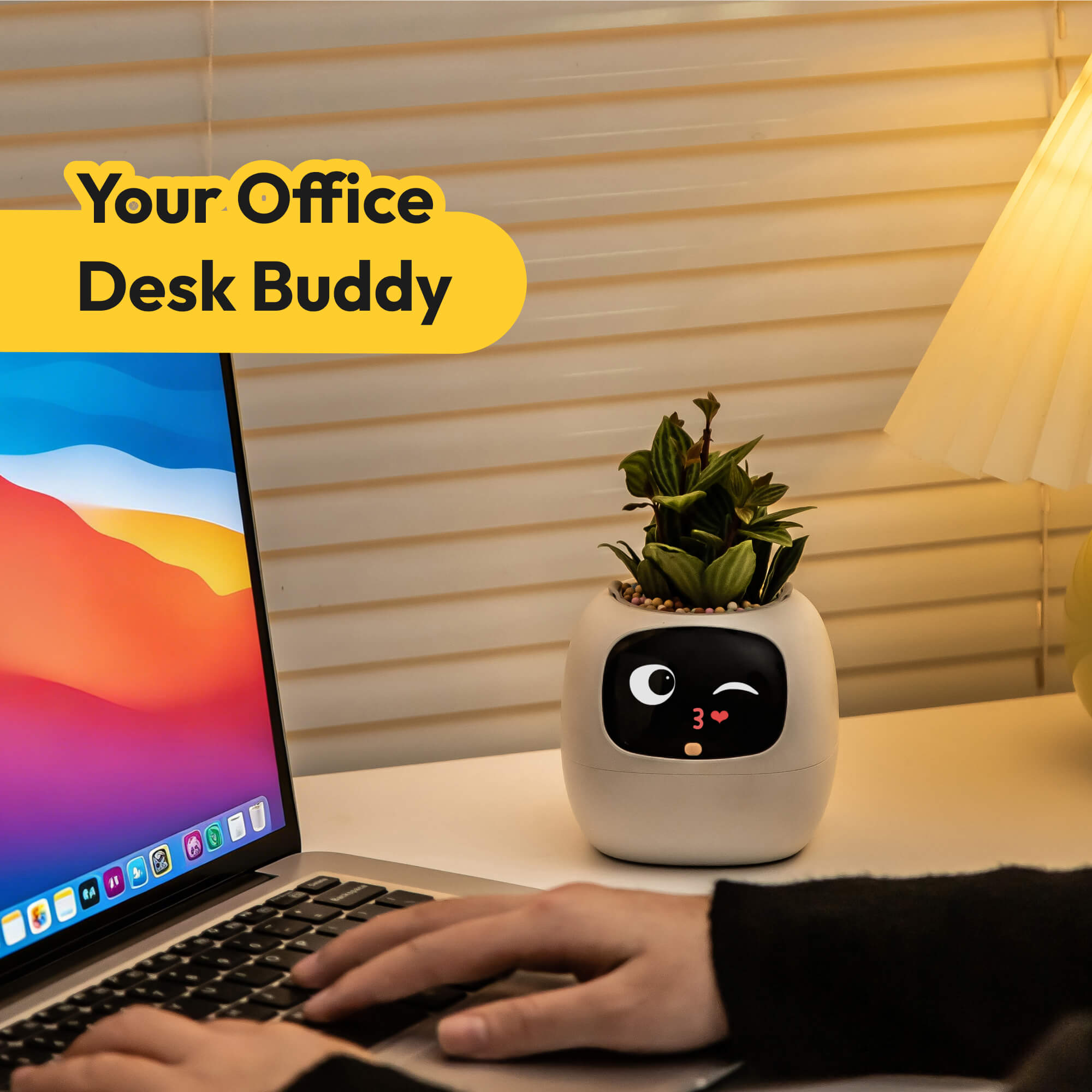IvyBuddy – Gen 2 Interactive Smart Plant Pet & Relaxing Desk Companion