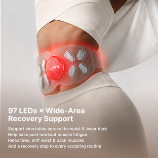 CoreGlow – Wireless EMS Sculpting, Red Light & Heat Waist Belt