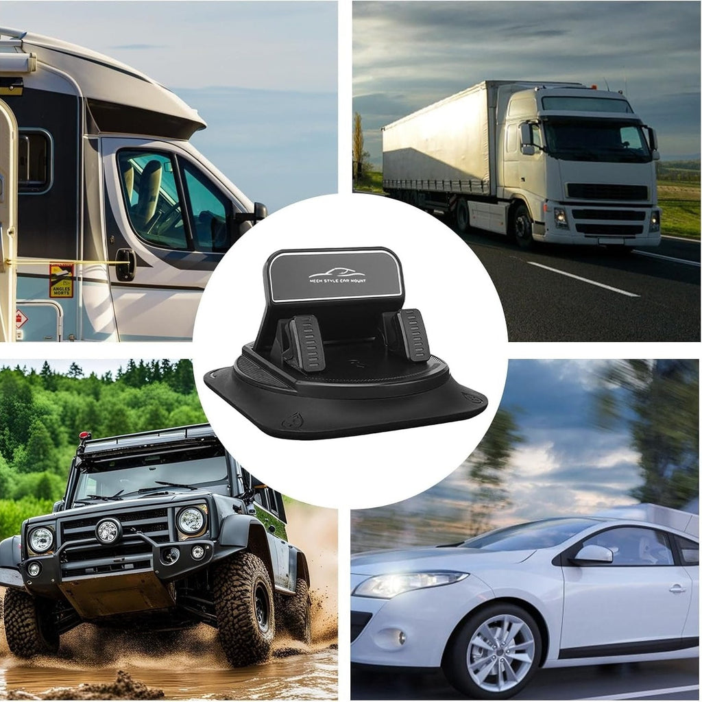 DashPivot – 360° Adhesive Dashboard Phone Holder