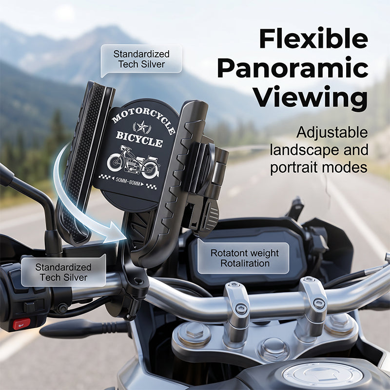 LockRide – Quick-Release Bike Phone Mount with Secure Lock👍