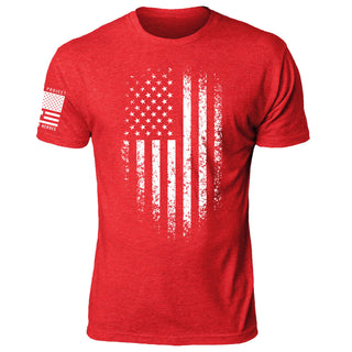 FreedomFade – Distressed American Flag T-Shirt