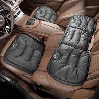CushySeat – Skin-Friendly, Dirt-Repellent PU Leather Car Seat Cushions