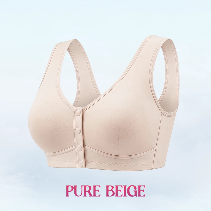 LiftEase – 💥 Front-Closure Breathable Cotton Lifting Bra for Seniors