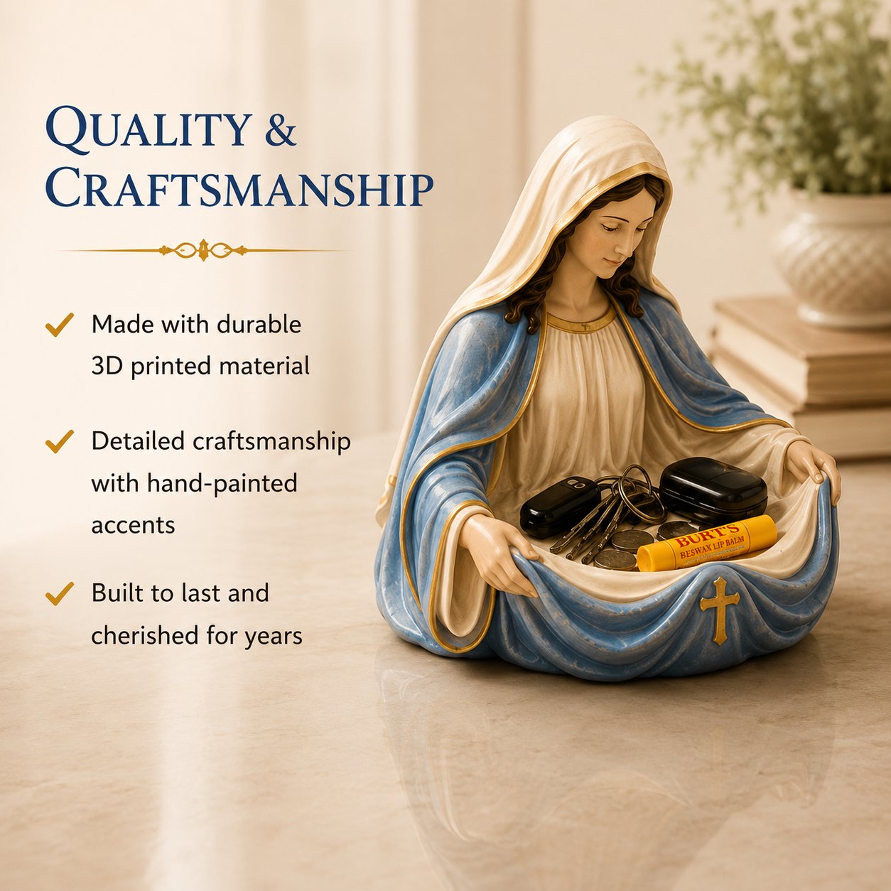 MaryGrace – Virgin Mary Catch-All Bowl
