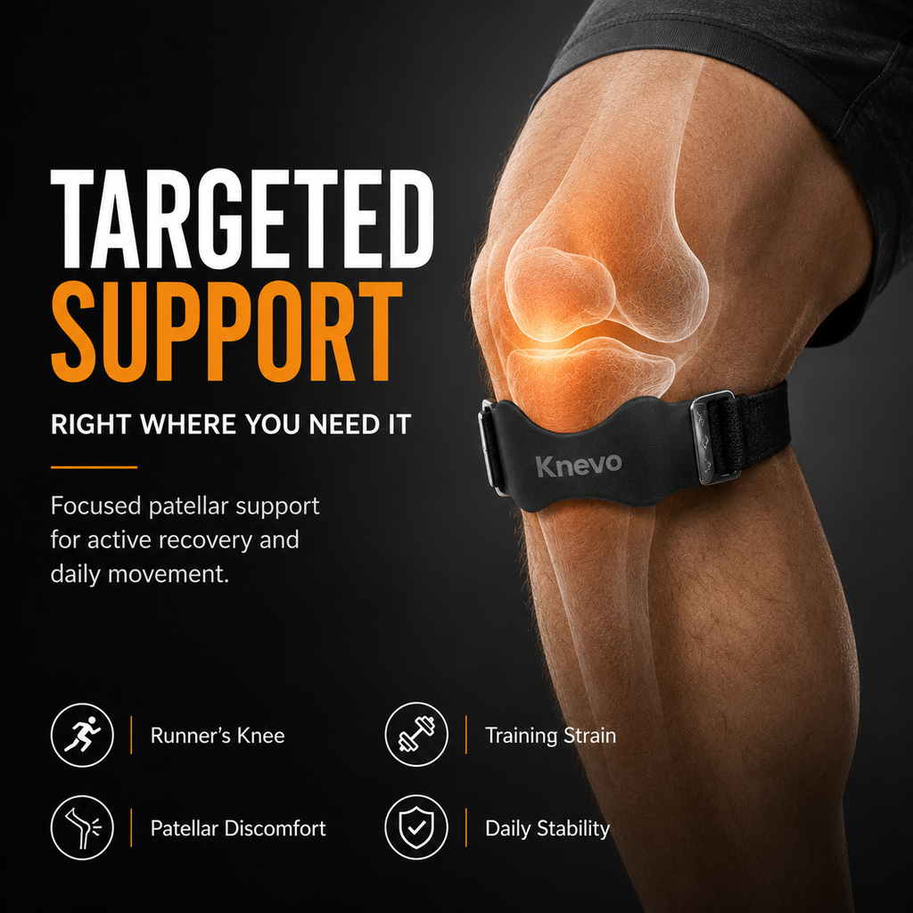 TendonLock – Patellar Tendon Knee Strap for Targeted Below-Kneecap Support