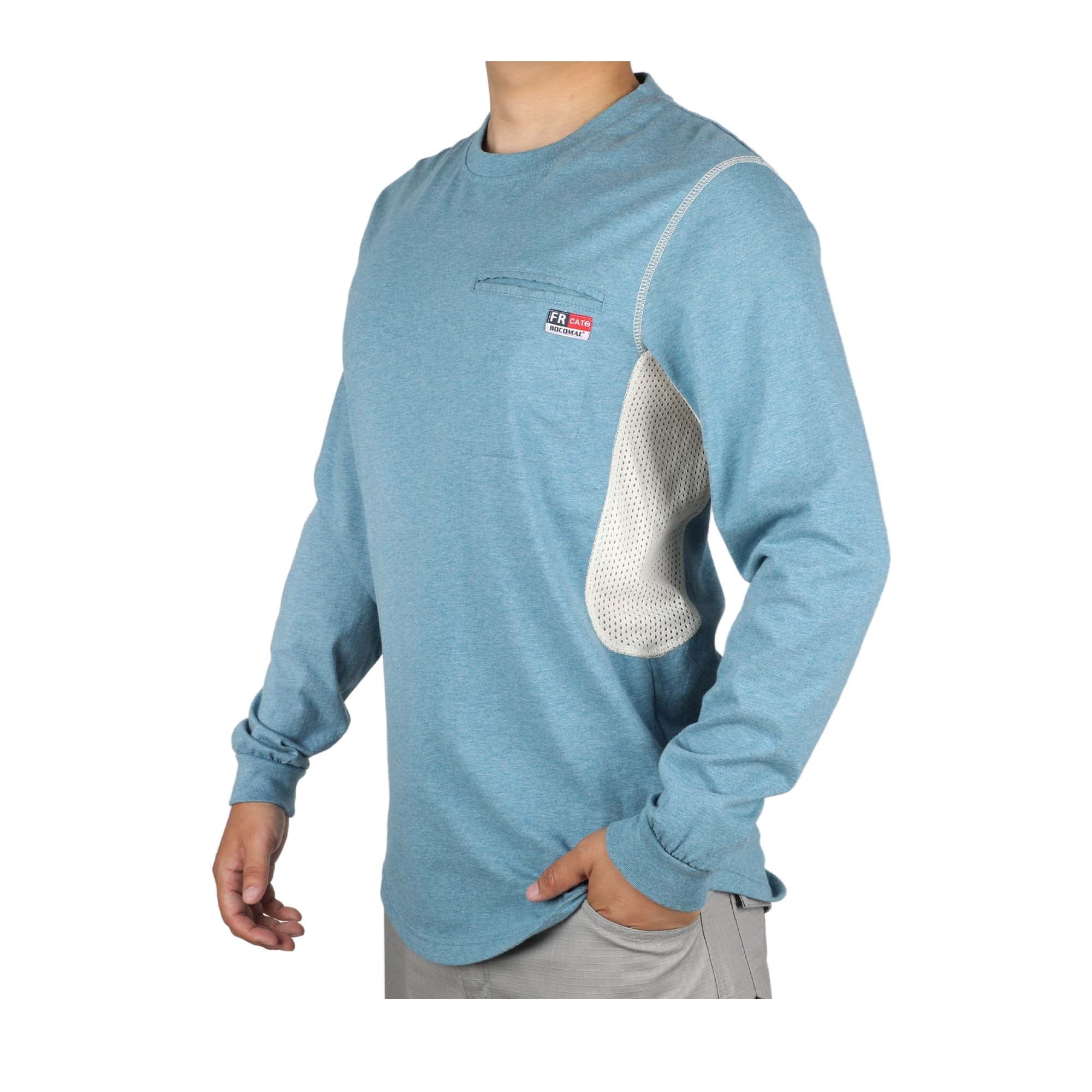 VentEase – 6 oz Breathable Vented FR Long-Sleeve Work Shirt