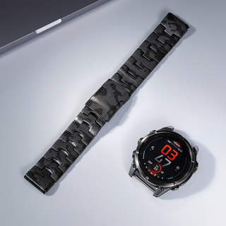 TitanLink – Luxe Titanium Link Band for Garmin QuickFit 22/26mm