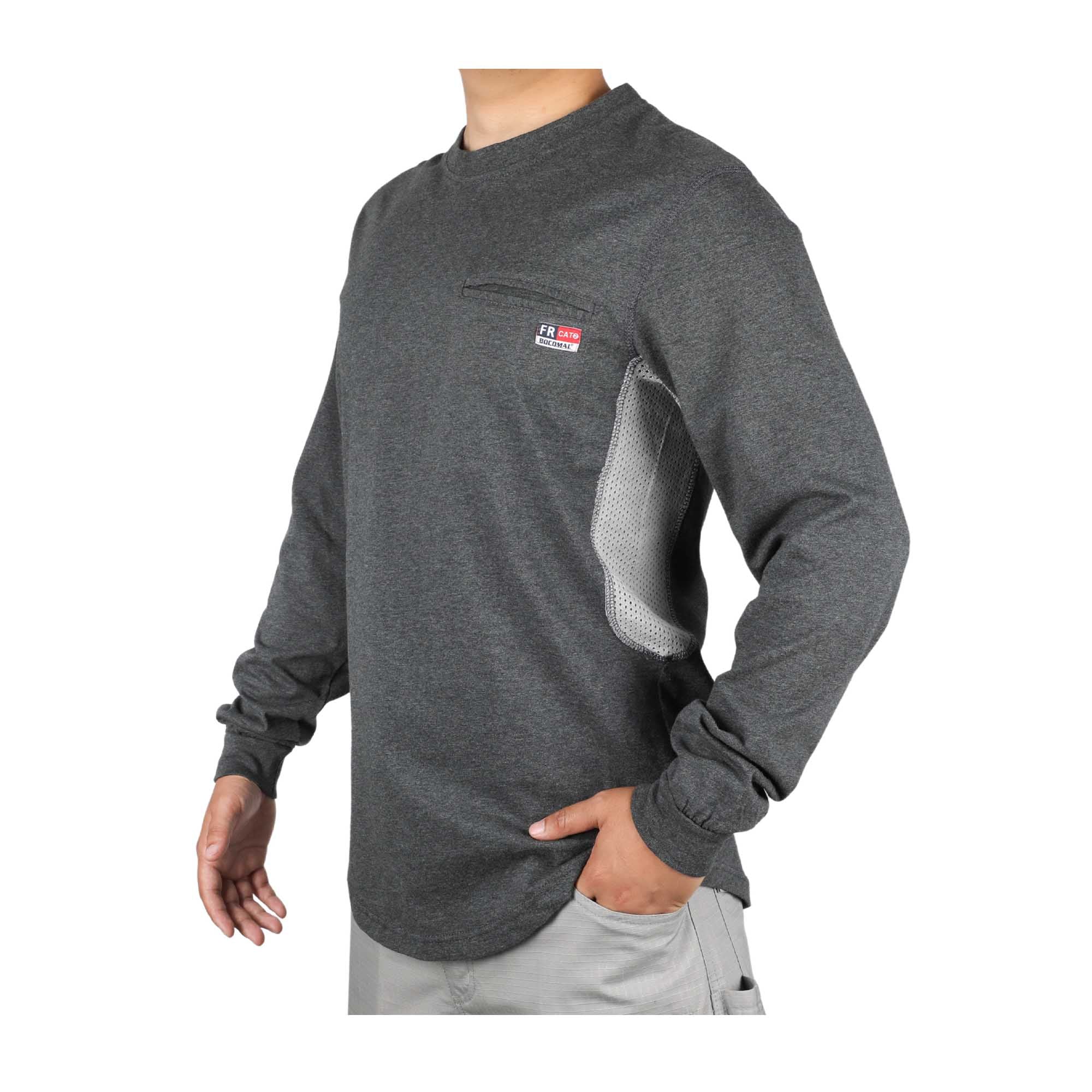 VentEase – 6 oz Breathable Vented FR Long-Sleeve Work Shirt