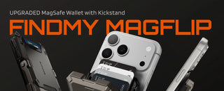 TrackFlip – Trackable Magnetic Wallet with Stand