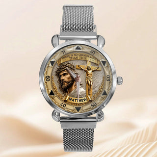FaithMark – Personalized Crucifix Watch