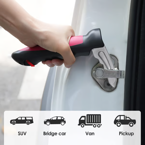 AutoAssist – 👀 5-in-1 Car Door Support & Emergency Tool