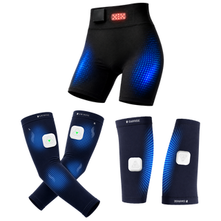 SculptZone – Wireless 4-Zone EMS & Red Light Toning Shorts