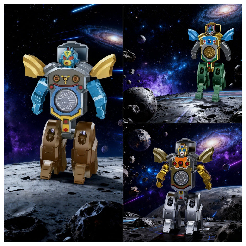 🤖Fingertip Spinner Transforming Robot