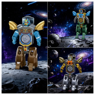 🤖Fingertip Spinner Transforming Robot