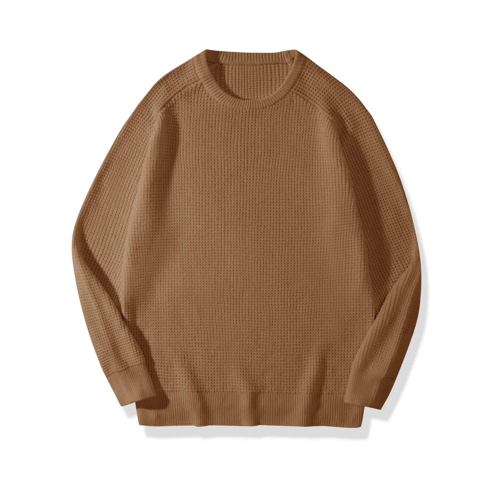 WaffleEase – Men’s Classic Crewneck Sweater
