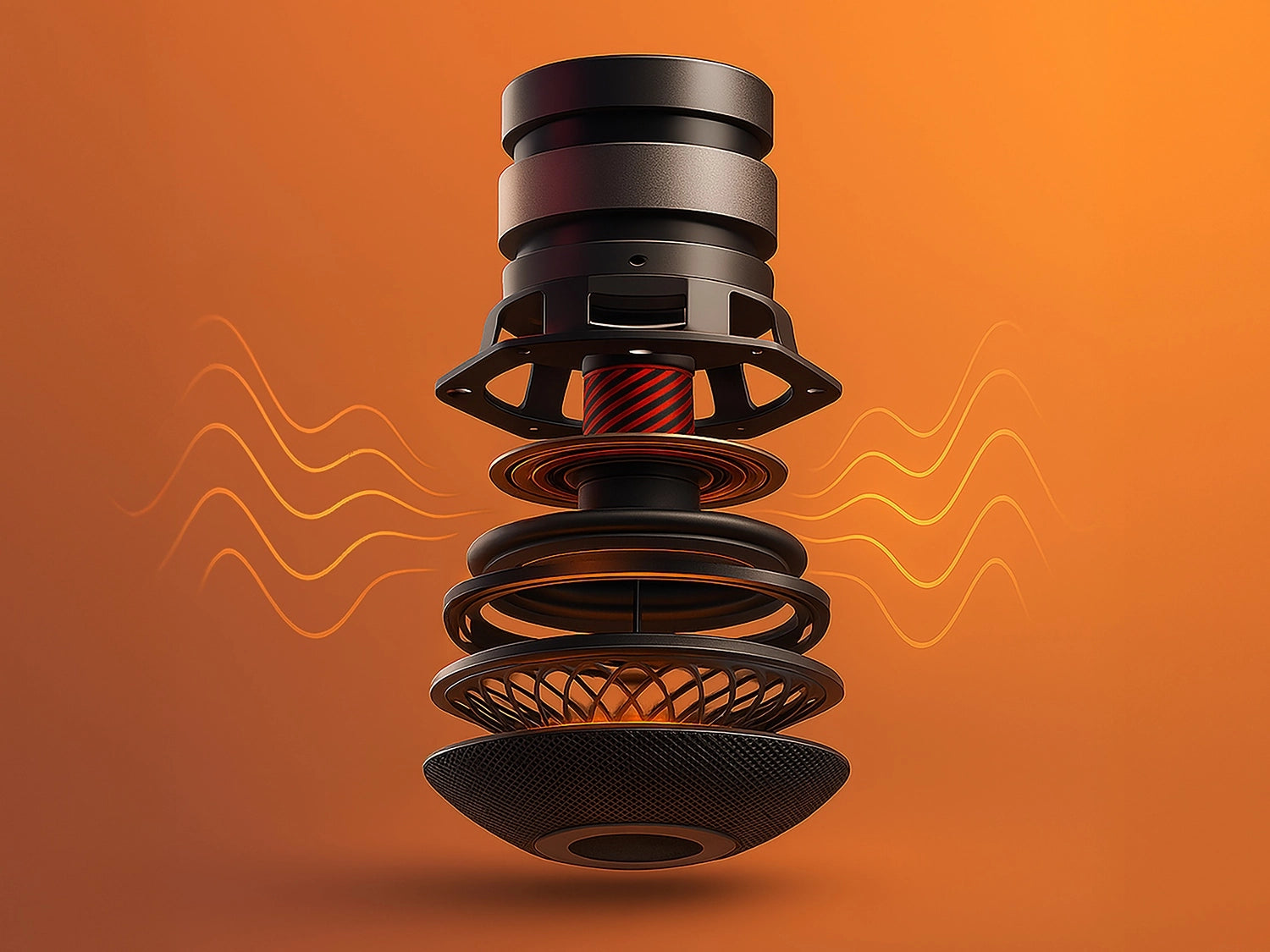 SphereBass – Round Bluetooth Speaker with 93dB Sound and 40Hz Deep Bass