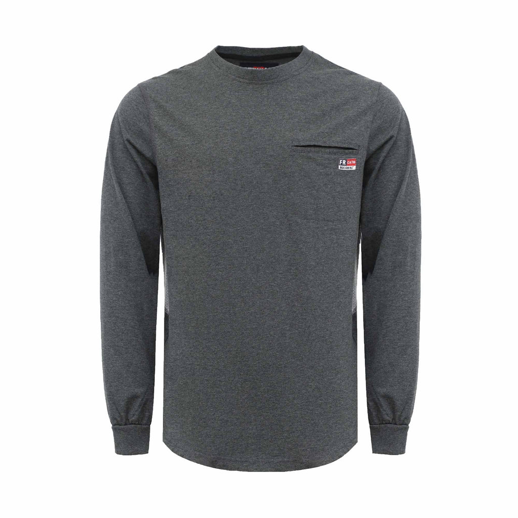 VentEase – 6 oz Breathable Vented FR Long-Sleeve Work Shirt
