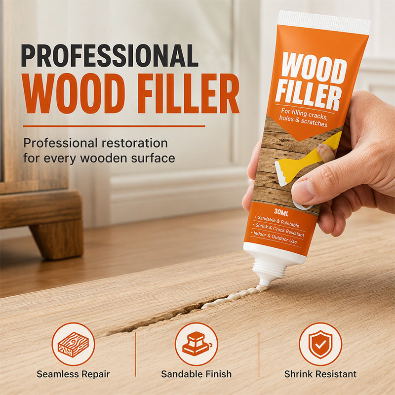 WoodMend – Wood Filler for Cracks and Holes