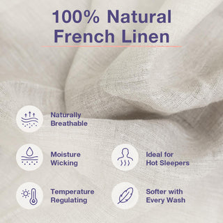Simple&Opulence 100% Linen Sheet Set, Natural French Linen Bed Sheets, Breathable Soft Durable Bedding Set for All Season, mothersdaygift Easy Care Moisture Absorption, summerwins,back to school,back to school shopping,home decor, tiktokshopsummersale